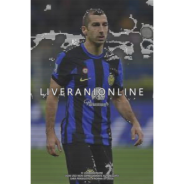 Inter vs Lecce nella foto Henrikh Mkhitaryan (Inter) Milano 23-12-2023 Stadio Giuseppe Meazza - San Siro Campionato Serie A TIM - 17a giornata foto Roberto Garavaglia/ag. Aldo Liverani sas
