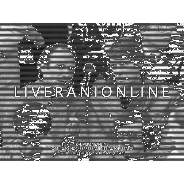 RETROSPETTIVA FRANCESCO ROCCA EX CALCIATORE E ALLENATORE NELLA FOTO FRANCESCO ROCCA CON CESARE MALDINI AG ALDO LIVERANI SAS