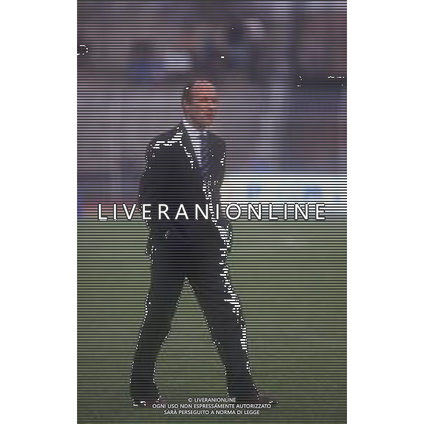 DIAP-RETROSPETTIVA FRANCESCO ROCCA ALLENATORE E EX CALCIATORE NELLA FOTO FRANCESCO ROCCA ALLENATORE NAZIONALE OLIMPICA ITALIANA 02-12-1987 A PIACENZA PARTITA ITALIA-PORTOGALLO 6-0 AG ALDO LIVERANI SAS