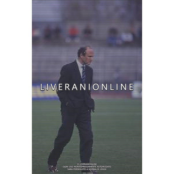 DIAP-RETROSPETTIVA FRANCESCO ROCCA ALLENATORE E EX CALCIATORE NELLA FOTO FRANCESCO ROCCA ALLENATORE NAZIONALE OLIMPICA ITALIANA 02-12-1987 A PIACENZA PARTITA ITALIA-PORTOGALLO 6-0 AG ALDO LIVERANI SAS