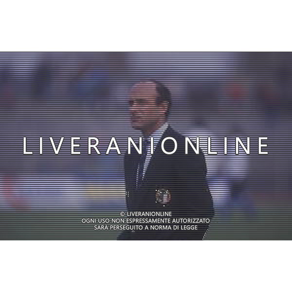 DIAP-RETROSPETTIVA FRANCESCO ROCCA ALLENATORE E EX CALCIATORE NELLA FOTO FRANCESCO ROCCA ALLENATORE NAZIONALE OLIMPICA ITALIANA 02-12-1987 A PIACENZA PARTITA ITALIA-PORTOGALLO 6-0 AG ALDO LIVERANI SAS