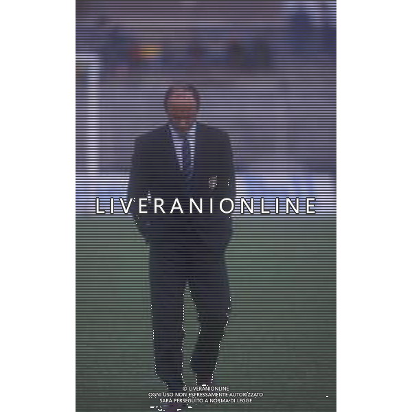 DIAP-RETROSPETTIVA FRANCESCO ROCCA ALLENATORE E EX CALCIATORE NELLA FOTO FRANCESCO ROCCA ALLENATORE NAZIONALE OLIMPICA ITALIANA 02-12-1987 A PIACENZA PARTITA ITALIA-PORTOGALLO 6-0 AG ALDO LIVERANI SAS