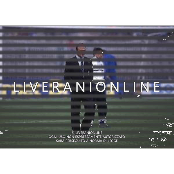 DIAP-RETROSPETTIVA FRANCESCO ROCCA ALLENATORE E EX CALCIATORE NELLA FOTO FRANCESCO ROCCA ALLENATORE NAZIONALE OLIMPICA ITALIANA 02-12-1987 A PIACENZA PARTITA ITALIA-PORTOGALLO 6-0 AG ALDO LIVERANI SAS