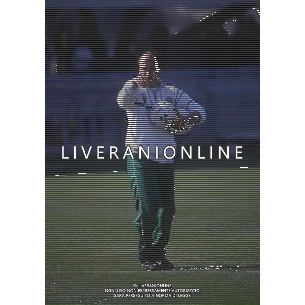 DIAP-RETROSPETTIVA FRANCESCO ROCCA ALLENATORE E EX CALCIATORE NELLA FOTO FRANCESCO ROCCA ALLENATORE NAZIONALE ITALIANA NELL\'ANNO 1988 AG ALDO LIVERANI SAS