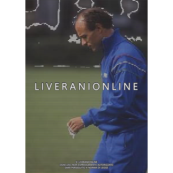 DIAP-RETROSPETTIVA FRANCESCO ROCCA ALLENATORE E EX CALCIATORE NELLA FOTO FRANCESCO ROCCA ALLENATORE NAZIONALE ITALIANA NELL\'ANNO 1986-1987 AG ALDO LIVERANI SAS 