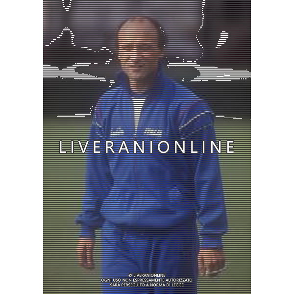 DIAP-RETROSPETTIVA FRANCESCO ROCCA ALLENATORE E EX CALCIATORE NELLA FOTO FRANCESCO ROCCA ALLENATORE NAZIONALE ITALIANA NELL\'ANNO 1986-1987 AG ALDO LIVERANI SAS 