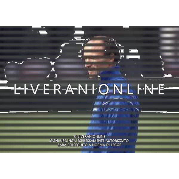 DIAP-RETROSPETTIVA FRANCESCO ROCCA ALLENATORE E EX CALCIATORE NELLA FOTO FRANCESCO ROCCA ALLENATORE NAZIONALE ITALIANA NELL\'ANNO 1986-1987 AG ALDO LIVERANI SAS 