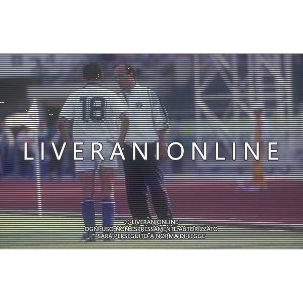 DIAP-RETROSPETTIVA FRANCESCO ROCCA ALLENATORE E EX CALCIATORE NELLA FOTO FRANCESCO ROCCA ALLENATORE NAZIONALE ITALIANA NELL\'ANNO 1988 ALLE OLIMPIADI DI SEUL AG ALDO LIVERANI SAS  