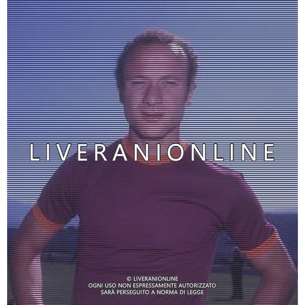 DIAP-RETROSPETTIVA FRANCESCO ROCCA ALLENATORE E EX CALCIATORE NELLA FOTO FRANCESCO ROCCA CON LA MAGLIA DELLA ROMA CALCIO AG ALDO LIVERANI SAS 