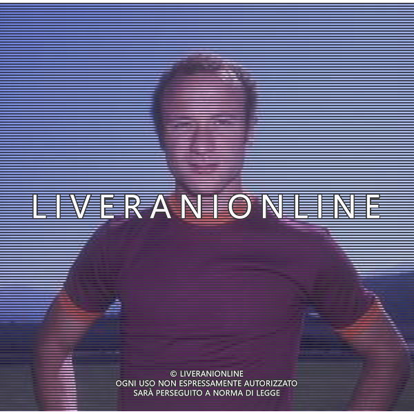 DIAP-RETROSPETTIVA FRANCESCO ROCCA ALLENATORE E EX CALCIATORE NELLA FOTO FRANCESCO ROCCA CON LA MAGLIA DELLA ROMA CALCIO AG ALDO LIVERANI SAS 