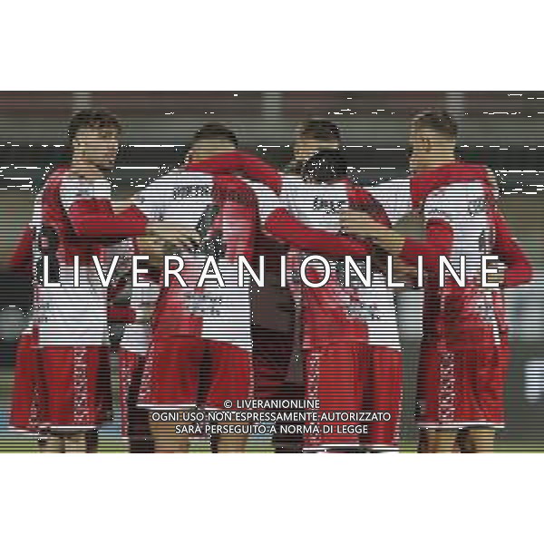 ZCP - 22/12/2023 Rimini Football Club Campionato di Calcio Serie C Girone B - nella foto: lo duca lorenzo(Rimini fc) Pietrangeli Nicola(Rimini fc) Delcarro Andrea(Rimini fc)Cernigoi Iacopo(Rimini fc) ©Claudio Zamagni/Agenzia Aldo Liverani s.a.s. /AGENZIA ALDO LIVERANI SAS