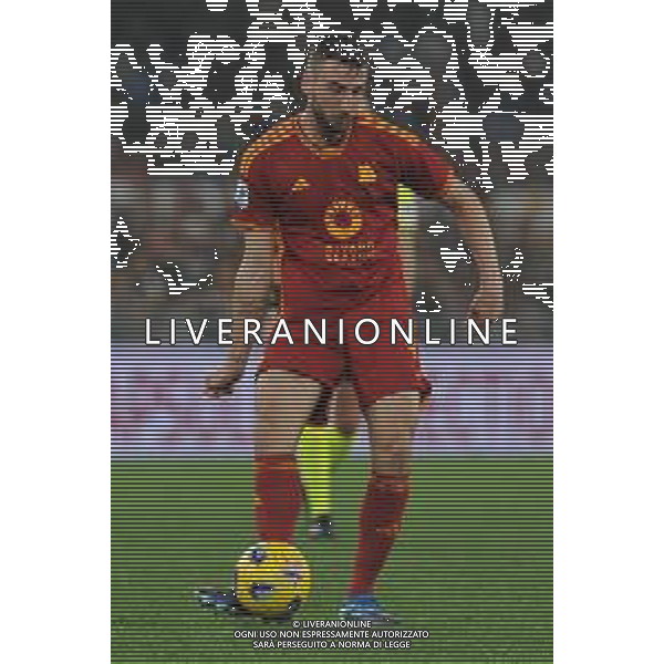 Roma vs Napoli - Campionato Serie A TIM - 17 giornata - Stadio Olimpico - Roma 23-12-2023 nella foto Bryan Cristante FOTO FEDERICO GAETANO-AG ALDO LIVERANI SAS