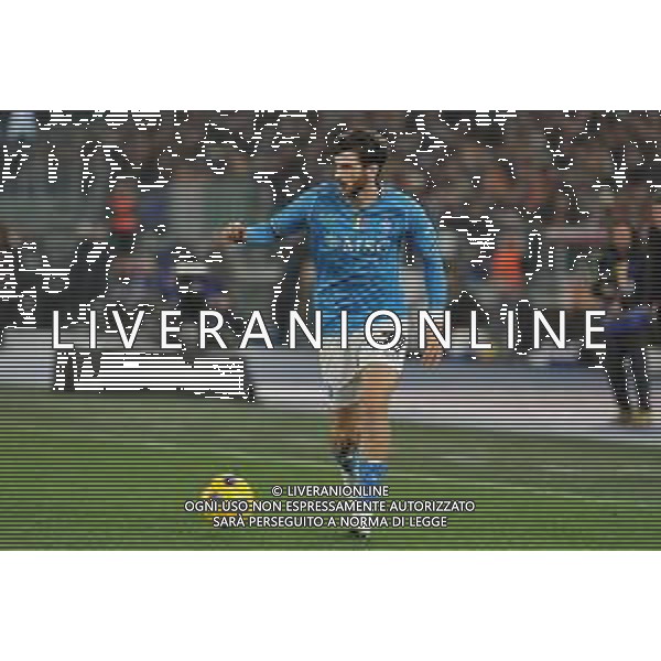 Roma vs Napoli - Campionato Serie A TIM - 17 giornata - Stadio Olimpico - Roma 23-12-2023 nella foto Khvicha Kvaratskhelia FOTO FEDERICO GAETANO-AG ALDO LIVERANI SAS