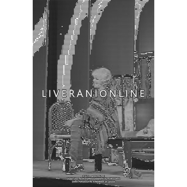 NEG-RETROSPETTIVA FRANCA RAME ATTRICE NELLA FOTO FRANCA RAME NELL\'ANNO 1986 IN TEATRO A MILANO AG ALDO LIVERANI SAS