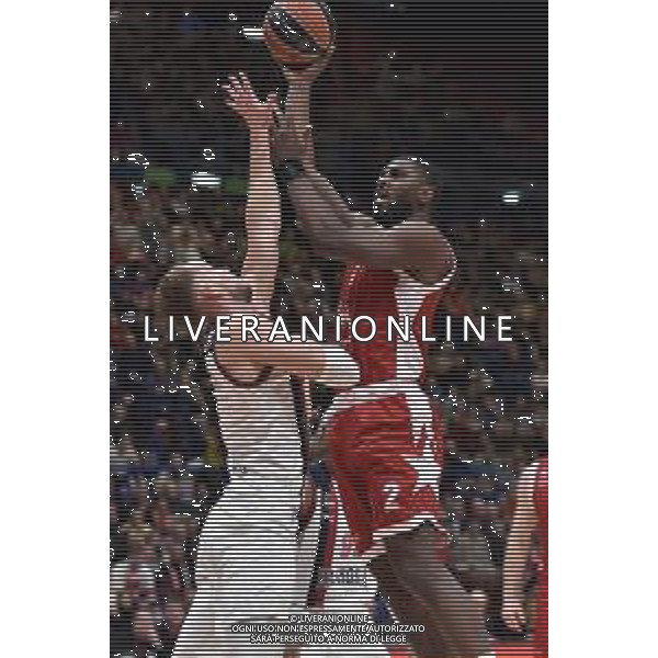 TVRG EA7 Emporio Armani Milano vs Saski Baskonia Vitoria-Gasteiz nella foto Alex Poythress (Olimpia Milano) Assago (MI) 28-12-2023 Mediolanum Forum Turkish Airlines Euroleague 17a giornata regular season foto Roberto Garavaglia/ag. Aldo Liverani sas