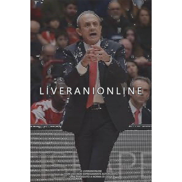 TVRG EA7 Emporio Armani Milano vs Saski Baskonia Vitoria-Gasteiz nella foto Ettore Messina allenatore Olimpia Milano Assago (MI) 28-12-2023 Mediolanum Forum Turkish Airlines Euroleague 17a giornata regular season foto Roberto Garavaglia/ag. Aldo Liverani sas
