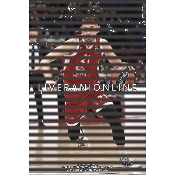 TVRG EA7 Emporio Armani Milano vs Saski Baskonia Vitoria-Gasteiz nella foto Diego Flaccadori (Olimpia Milano) Assago (MI) 28-12-2023 Mediolanum Forum Turkish Airlines Euroleague 17a giornata regular season foto Roberto Garavaglia/ag. Aldo Liverani sas