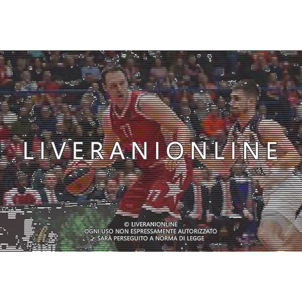 TVRG EA7 Emporio Armani Milano vs Saski Baskonia Vitoria-Gasteiz nella foto Johannes Voigtmann (Olimpia Milano) Assago (MI) 28-12-2023 Mediolanum Forum Turkish Airlines Euroleague 17a giornata regular season foto Roberto Garavaglia/ag. Aldo Liverani sas