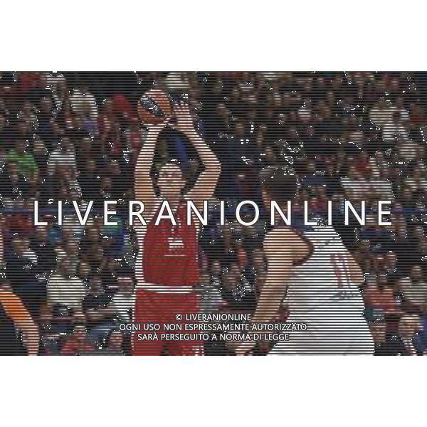 TVRG EA7 Emporio Armani Milano vs Saski Baskonia Vitoria-Gasteiz nella foto Johannes Voigtmann (Olimpia Milano) Assago (MI) 28-12-2023 Mediolanum Forum Turkish Airlines Euroleague 17a giornata regular season foto Roberto Garavaglia/ag. Aldo Liverani sas