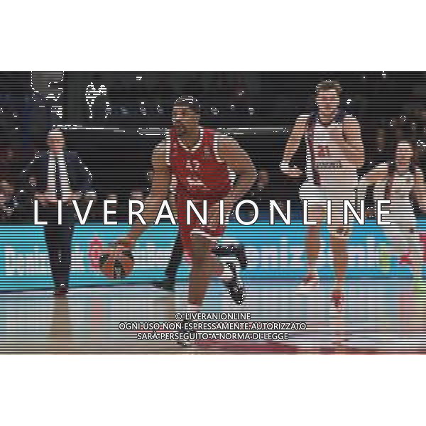 TVRG EA7 Emporio Armani Milano vs Saski Baskonia Vitoria-Gasteiz nella foto Kyle Hines (Olimpia Milano) Assago (MI) 28-12-2023 Mediolanum Forum Turkish Airlines Euroleague 17a giornata regular season foto Roberto Garavaglia/ag. Aldo Liverani sas
