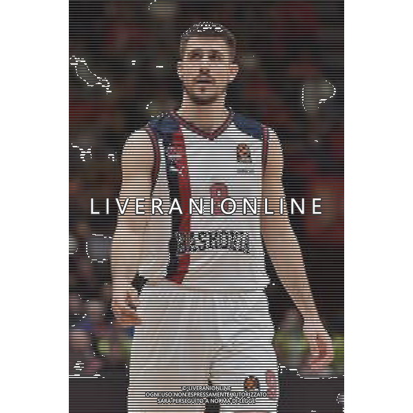 TVRG EA7 Emporio Armani Milano vs Saski Baskonia Vitoria-Gasteiz nella foto Vanja Marinkovic (Saski Baskonia) Assago (MI) 28-12-2023 Mediolanum Forum Turkish Airlines Euroleague 17a giornata regular season foto Roberto Garavaglia/ag. Aldo Liverani sas