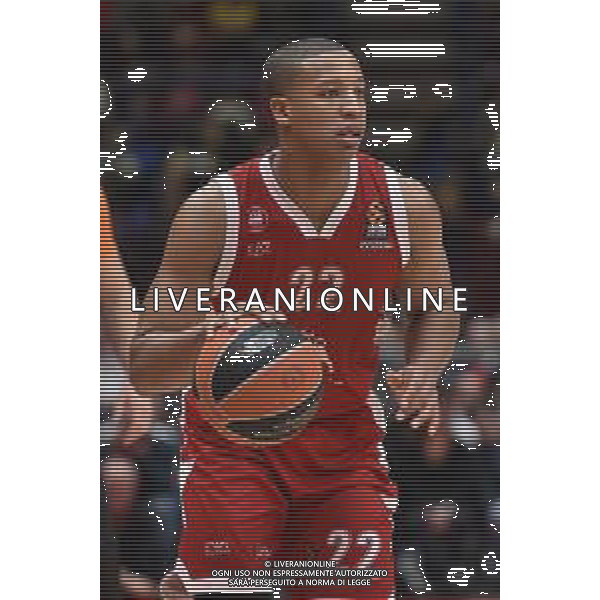 TVRG EA7 Emporio Armani Milano vs Saski Baskonia Vitoria-Gasteiz nella foto Devon Hall (Olimpia Milano) Assago (MI) 28-12-2023 Mediolanum Forum Turkish Airlines Euroleague 17a giornata regular season foto Roberto Garavaglia/ag. Aldo Liverani sas