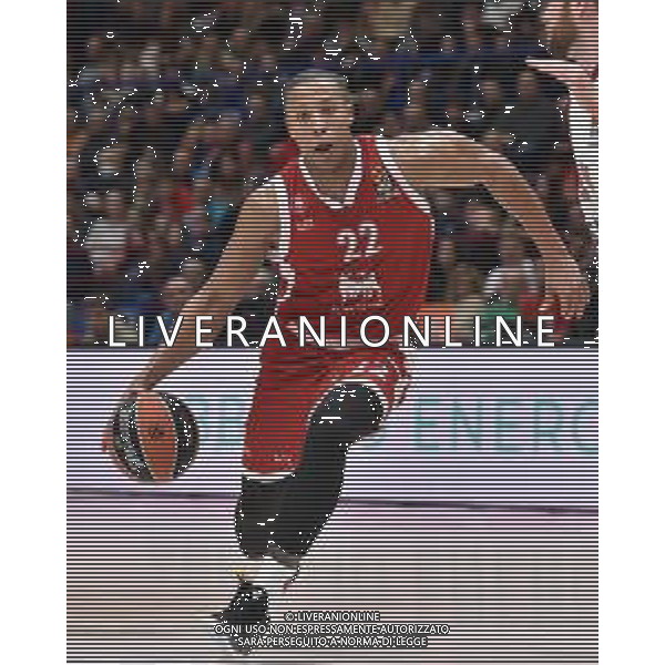 TVRG EA7 Emporio Armani Milano vs Saski Baskonia Vitoria-Gasteiz nella foto Devon Hall (Olimpia Milano) Assago (MI) 28-12-2023 Mediolanum Forum Turkish Airlines Euroleague 17a giornata regular season foto Roberto Garavaglia/ag. Aldo Liverani sas