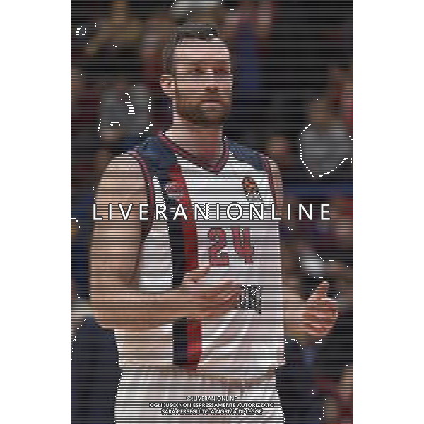 TVRG EA7 Emporio Armani Milano vs Saski Baskonia Vitoria-Gasteiz nella foto Matthew Costello (Saski Baskonia) Assago (MI) 28-12-2023 Mediolanum Forum Turkish Airlines Euroleague 17a giornata regular season foto Roberto Garavaglia/ag. Aldo Liverani sas