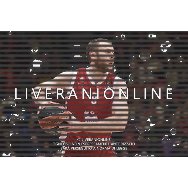 TVRG EA7 Emporio Armani Milano vs Saski Baskonia Vitoria-Gasteiz nella foto Nicolo\' Melli (Olimpia Milano) Assago (MI) 28-12-2023 Mediolanum Forum Turkish Airlines Euroleague 17a giornata regular season foto Roberto Garavaglia/ag. Aldo Liverani sas