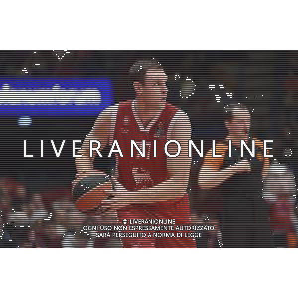 TVRG EA7 Emporio Armani Milano vs Saski Baskonia Vitoria-Gasteiz nella foto Johannes Voigtmann (Olimpia Milano) Assago (MI) 28-12-2023 Mediolanum Forum Turkish Airlines Euroleague 17a giornata regular season foto Roberto Garavaglia/ag. Aldo Liverani sas
