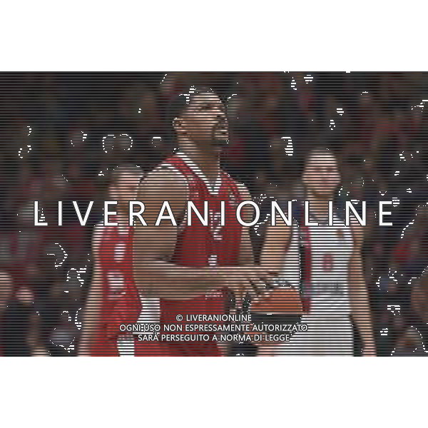 TVRG EA7 Emporio Armani Milano vs Saski Baskonia Vitoria-Gasteiz nella foto Kyle Hines (Olimpia Milano) Assago (MI) 28-12-2023 Mediolanum Forum Turkish Airlines Euroleague 17a giornata regular season foto Roberto Garavaglia/ag. Aldo Liverani sas