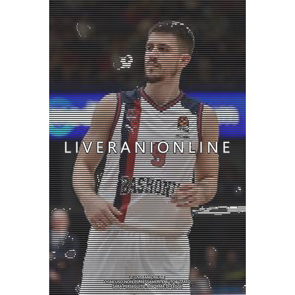TVRG EA7 Emporio Armani Milano vs Saski Baskonia Vitoria-Gasteiz nella foto Vanja Marinkovic (Saski Baskonia) Assago (MI) 28-12-2023 Mediolanum Forum Turkish Airlines Euroleague 17a giornata regular season foto Roberto Garavaglia/ag. Aldo Liverani sas