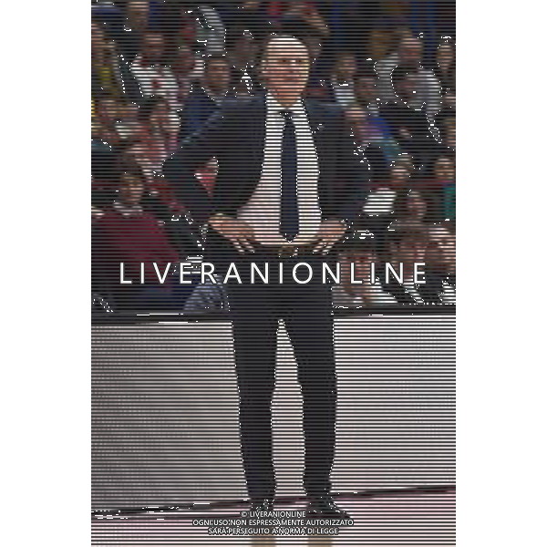 TVRG EA7 Emporio Armani Milano vs Saski Baskonia Vitoria-Gasteiz nella foto Dusko Ivanovic allenatore Saski Baskonia Assago (MI) 28-12-2023 Mediolanum Forum Turkish Airlines Euroleague 17a giornata regular season foto Roberto Garavaglia/ag. Aldo Liverani sas