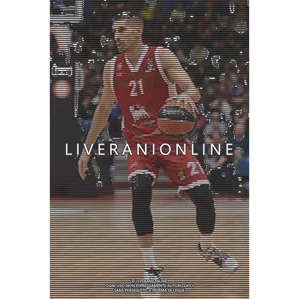 TVRG EA7 Emporio Armani Milano vs Saski Baskonia Vitoria-Gasteiz nella foto Diego Flaccadori (Olimpia Milano) Assago (MI) 28-12-2023 Mediolanum Forum Turkish Airlines Euroleague 17a giornata regular season foto Roberto Garavaglia/ag. Aldo Liverani sas