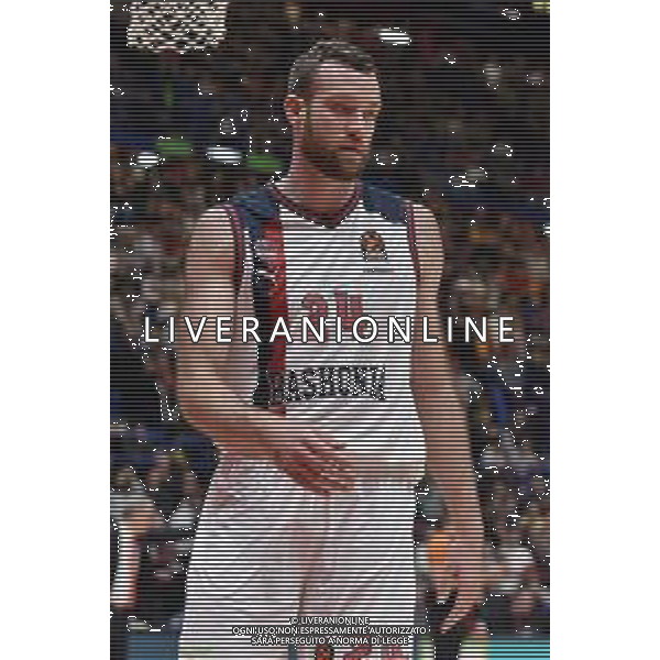 TVRG EA7 Emporio Armani Milano vs Saski Baskonia Vitoria-Gasteiz nella foto Matthew Costello (Saski Baskonia) Assago (MI) 28-12-2023 Mediolanum Forum Turkish Airlines Euroleague 17a giornata regular season foto Roberto Garavaglia/ag. Aldo Liverani sas