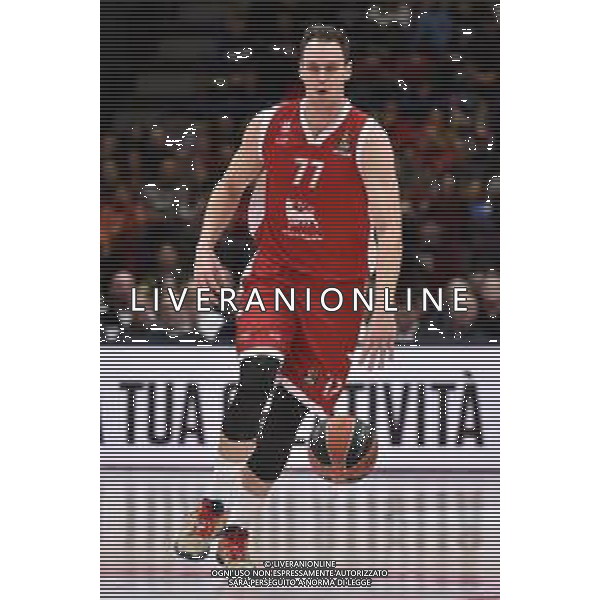 TVRG EA7 Emporio Armani Milano vs Saski Baskonia Vitoria-Gasteiz nella foto Johannes Voigtmann (Olimpia Milano) Assago (MI) 28-12-2023 Mediolanum Forum Turkish Airlines Euroleague 17a giornata regular season foto Roberto Garavaglia/ag. Aldo Liverani sas