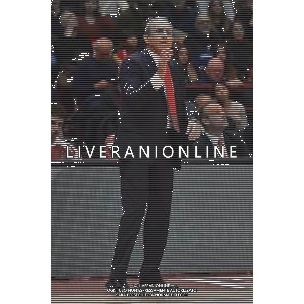 TVRG EA7 Emporio Armani Milano vs Saski Baskonia Vitoria-Gasteiz nella foto Ettore Messina allenatore Olimpia Milano Assago (MI) 28-12-2023 Mediolanum Forum Turkish Airlines Euroleague 17a giornata regular season foto Roberto Garavaglia/ag. Aldo Liverani sas