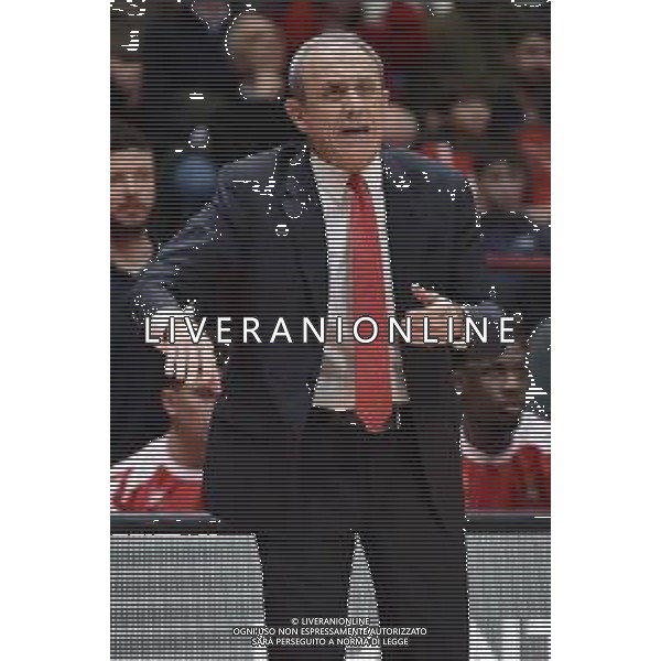 TVRG EA7 Emporio Armani Milano vs Saski Baskonia Vitoria-Gasteiz nella foto Ettore Messina allenatore Olimpia Milano Assago (MI) 28-12-2023 Mediolanum Forum Turkish Airlines Euroleague 17a giornata regular season foto Roberto Garavaglia/ag. Aldo Liverani sas
