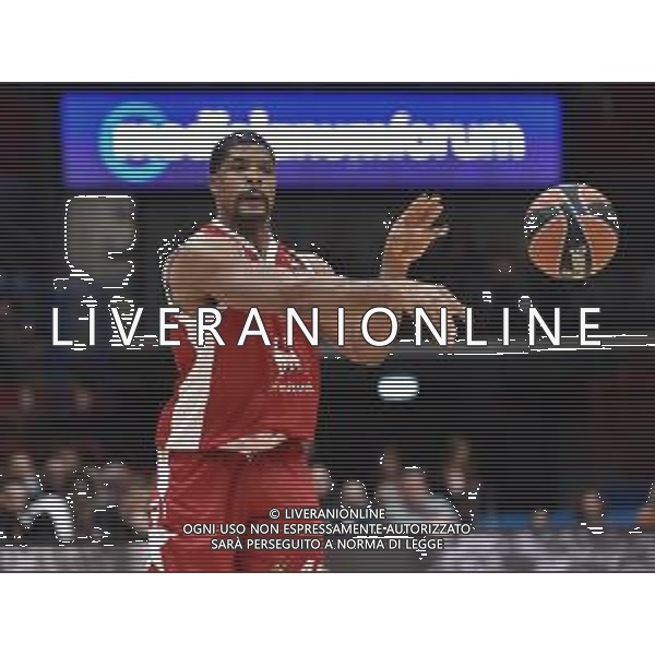 TVRG EA7 Emporio Armani Milano vs Saski Baskonia Vitoria-Gasteiz nella foto Kyle Hines (Olimpia Milano) Assago (MI) 28-12-2023 Mediolanum Forum Turkish Airlines Euroleague 17a giornata regular season foto Roberto Garavaglia/ag. Aldo Liverani sas