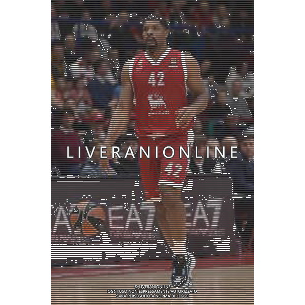 TVRG EA7 Emporio Armani Milano vs Saski Baskonia Vitoria-Gasteiz nella foto Kyle Hines (Olimpia Milano) Assago (MI) 28-12-2023 Mediolanum Forum Turkish Airlines Euroleague 17a giornata regular season foto Roberto Garavaglia/ag. Aldo Liverani sas