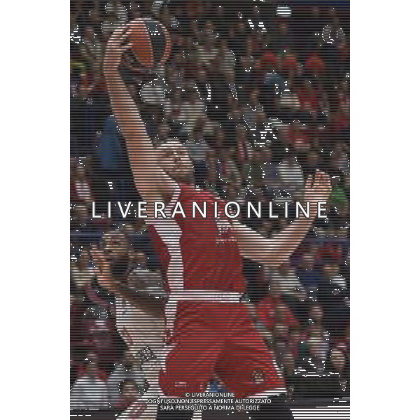 TVRG EA7 Emporio Armani Milano vs Saski Baskonia Vitoria-Gasteiz nella foto Nicolo\' Melli (Olimpia Milano) Assago (MI) 28-12-2023 Mediolanum Forum Turkish Airlines Euroleague 17a giornata regular season foto Roberto Garavaglia/ag. Aldo Liverani sas