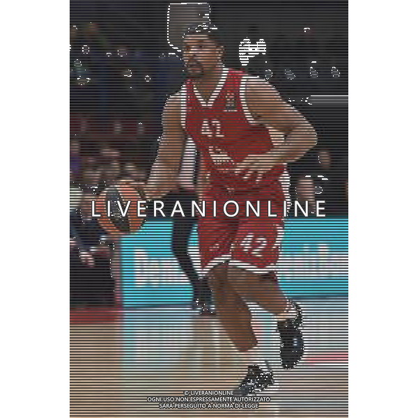 TVRG EA7 Emporio Armani Milano vs Saski Baskonia Vitoria-Gasteiz nella foto Kyle Hines (Olimpia Milano) Assago (MI) 28-12-2023 Mediolanum Forum Turkish Airlines Euroleague 17a giornata regular season foto Roberto Garavaglia/ag. Aldo Liverani sas