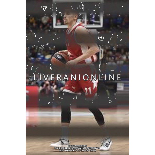 TVRG EA7 Emporio Armani Milano vs Saski Baskonia Vitoria-Gasteiz nella foto Diego Flaccadori (Olimpia Milano) Assago (MI) 28-12-2023 Mediolanum Forum Turkish Airlines Euroleague 17a giornata regular season foto Roberto Garavaglia/ag. Aldo Liverani sas