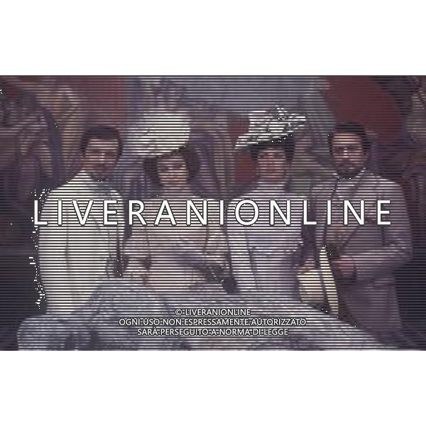 DIAP-RETROSPETTIVA LAURA BELLLI ATTRICE NELLA FOTO LAURA BELLI CON ALBERTO LIONELLO ELEONORA GIORGI E ALDO REGGIANI NELLA SERIE TELEVISIVA “IL CASTIGO “NELL\'ANNO 1977 AG ALDO LIVERANI SAS 
