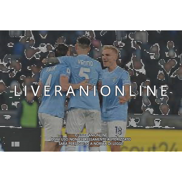 Lazio vs Frosinone - Campionato Serie A TIM - 18 giornata - Stadio Olimpico - Roma 29-12-2023 nella foto Esultanza Lazio ©Federico Gaetano/AGENZIA ALDO LIVERANI SAS
