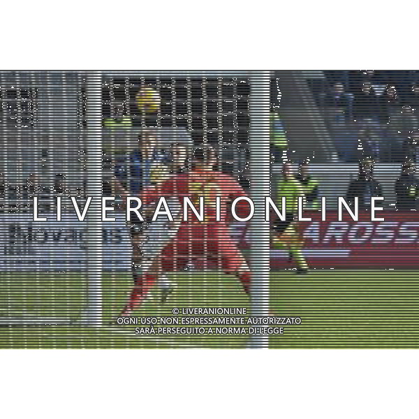 TVRG Atalanta vs Lecce nella foto Mario Pasalic (Atalanta) occasione da gol colpisce la traversa da posizione defilata Bergamo 30-12-2023 Gewiss Stadium - Stadio Atleti Azzurri d\'Italia Campionato Serie A TIM - 18a giornata foto Roberto Garavaglia/ag. Aldo Liverani sas