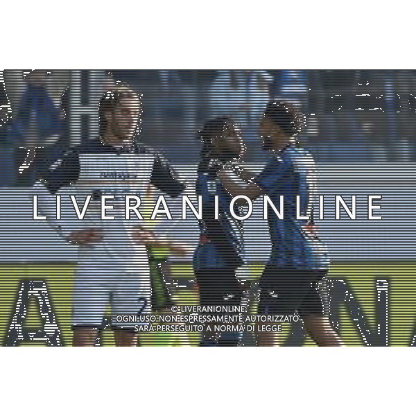 TVRG Atalanta vs Lecce nella foto esultanza Atalanta dopo il gol dell\'1 a 0 Bergamo 30-12-2023 Gewiss Stadium - Stadio Atleti Azzurri d\'Italia Campionato Serie A TIM - 18a giornata foto Roberto Garavaglia/ag. Aldo Liverani sas