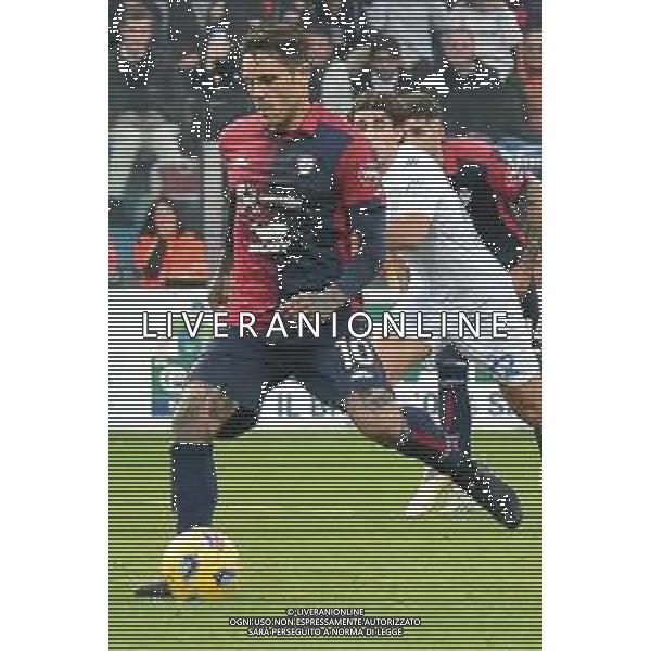 30-12-2023. Cagliari calcio- Empoli F.C. 18° giornata campionato calcio italiano Serie A 2023/2024, Stadio Unipol Domus Cagliari. Foto Salvatore Moi/Agenzia Aldo Liverani s.as. Nella foto: Nocolas Viola Cagliari, sbaglia rigore parato da Elia Caprile Empoli ©MOI SALVATORE/AGENZIA ALDO LIVERANI SAS