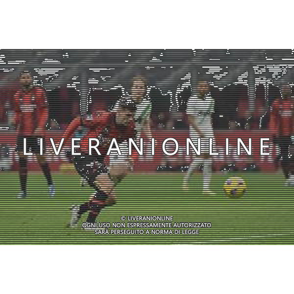 Milan vs Sassuolo nella foto Christian Mate Pulisic (Milan) segna il gol dell\'1 a 0 Milano 30-12-2023 Stadio Giuseppe Meazza - San Siro Campionato Serie A TIM - 18a giornata foto Roberto Garavaglia/ag. Aldo Liverani sas/AGENZIA ALDO LIVERANI SAS