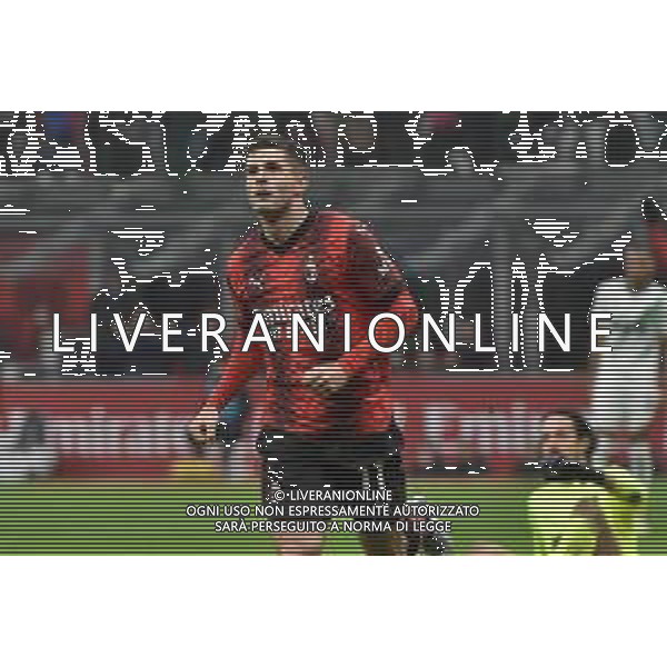 Milan vs Sassuolo nella foto Christian Mate Pulisic (Milan) esulta dopo il gol dell\'1 a 0 Milano 30-12-2023 Stadio Giuseppe Meazza - San Siro Campionato Serie A TIM - 18a giornata foto Roberto Garavaglia/ag. Aldo Liverani sas/AGENZIA ALDO LIVERANI SAS